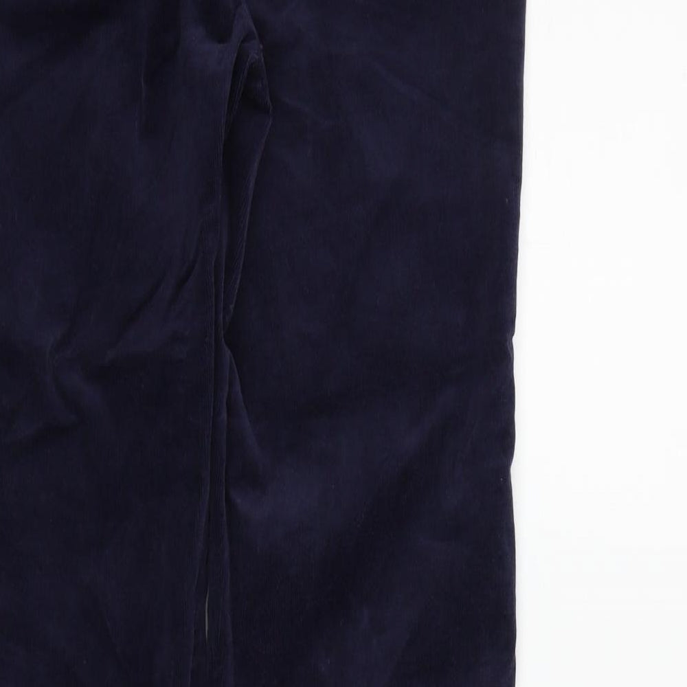 Marks and Spencer Womens Blue Trousers Size 30 in L29 in