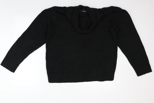 Marks and Spencer Womens Black Pullover Jumper Size M