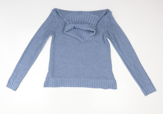 H&M Womens Blue Pullover Jumper Size S