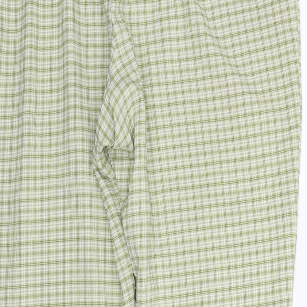 Marks and Spencer Womens Green Trousers Size 22 L27 in