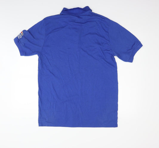 3 strikes Womens Blue Basic Blouse Size XL