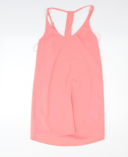 New Look Womens Pink Fit & Flare Size 10