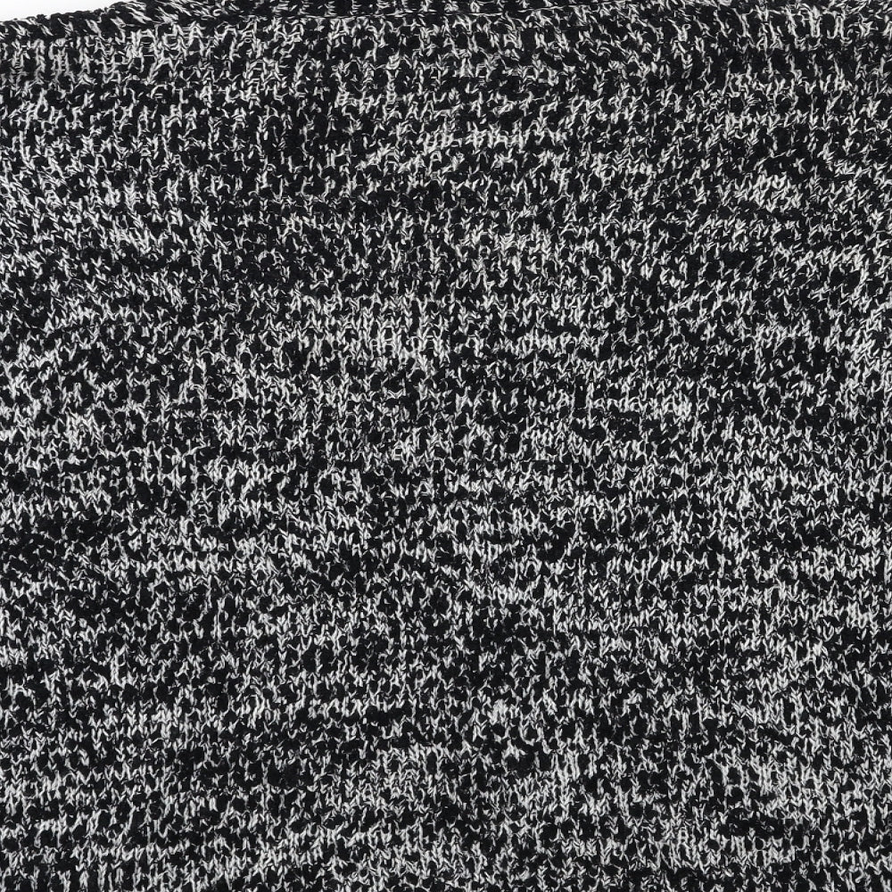 Tisai Womens Black Knit Cardigan Jumper Size 12