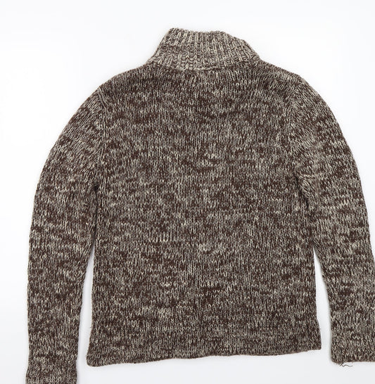Key West Womens Brown Cardigan Jumper Size L