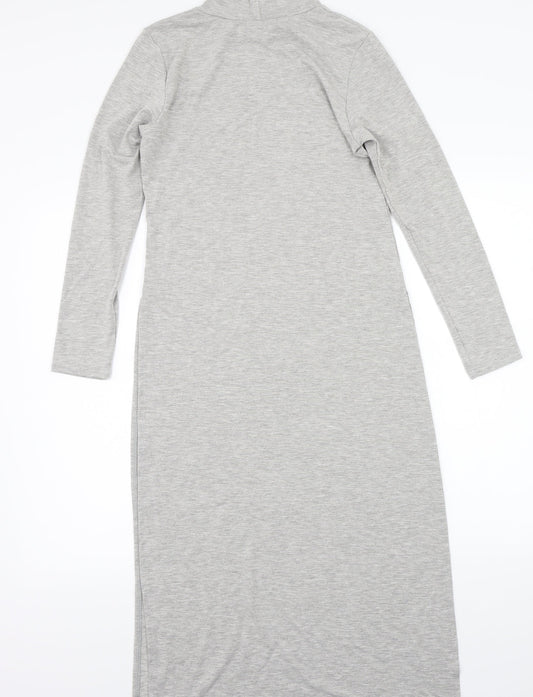 Icon Womens Grey A-Line Size M