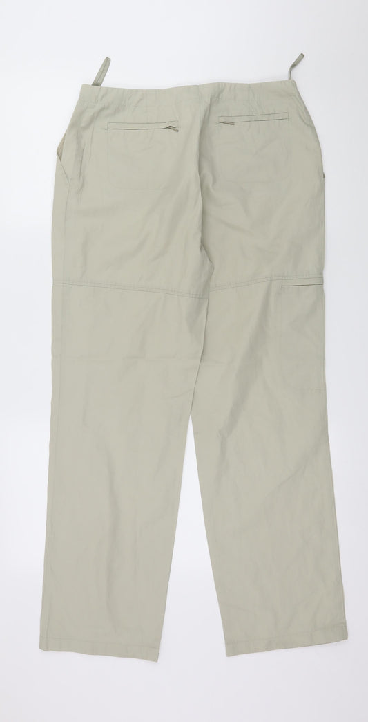 Principles Womens Beige Trousers Size 12 L29 in