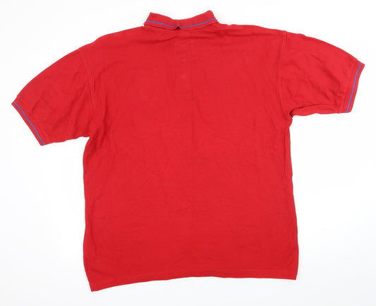 Oregon Mens Red Jersey Polo Size XL - Jappnr 2000