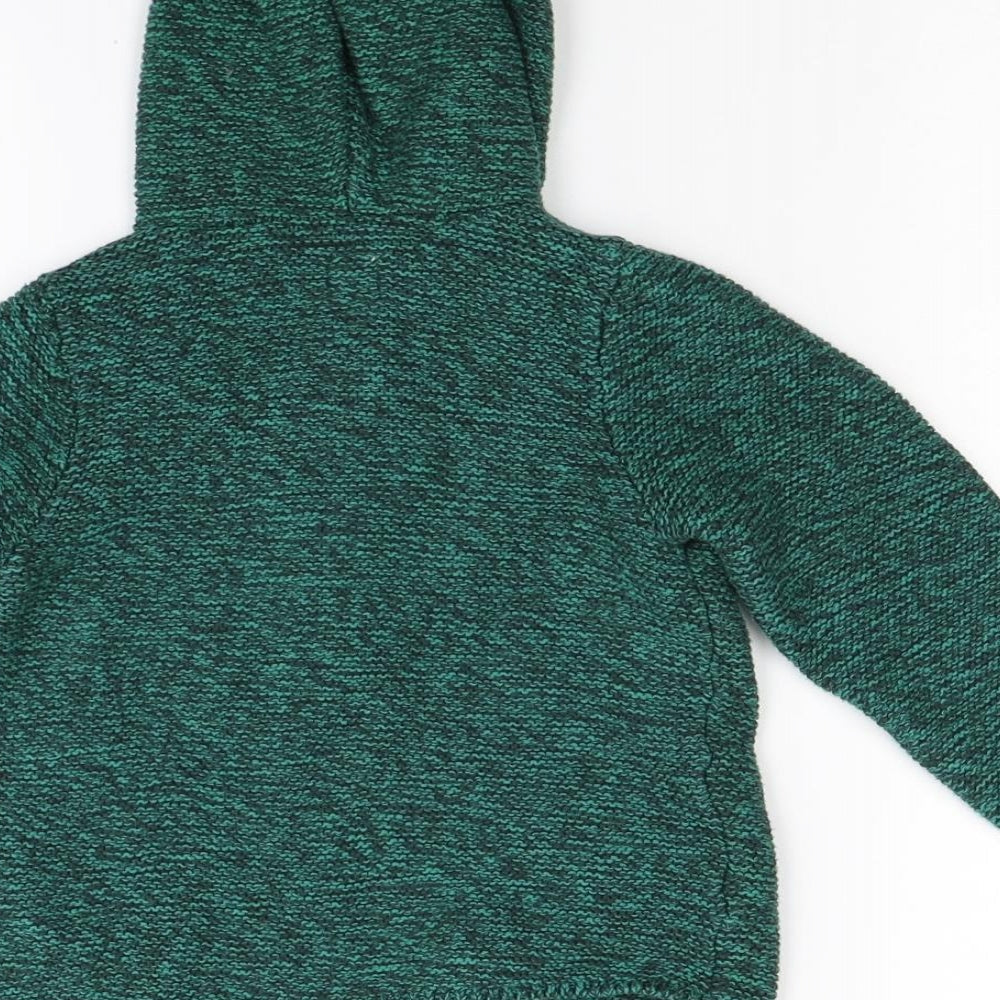 Gap Girls Green Cardigan Hoodie Size 2 Years