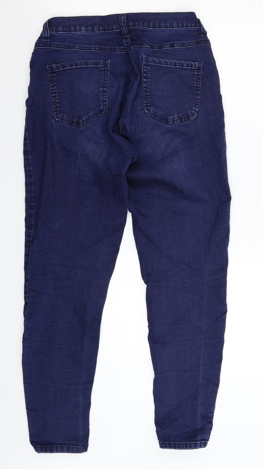 Blooming Marvellous Womens Blue Denim Jegging Jeans Size 12 L30 in