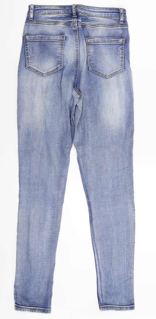 Blonde & Blonde Womens Blue Denim Skinny Jeans Size 6 L30 in
