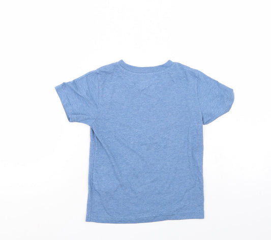 LOGG Boys Blue Basic Polo Size 5 Years