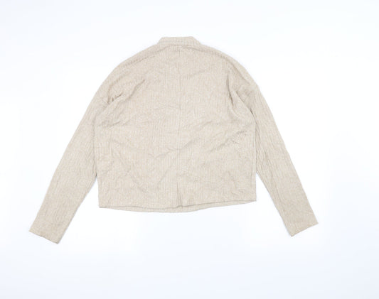 Astradivarius Womens White Pullover Jumper Size XS