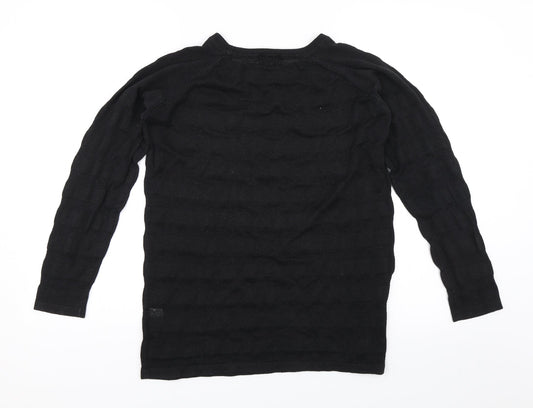 VRS woman Womens Black Jersey T-Shirt Size M