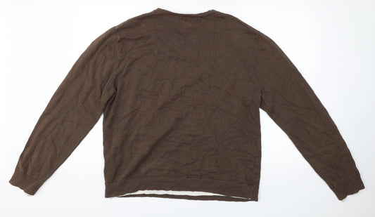 Urban Stone Womens Brown Pullover Jumper Size XL