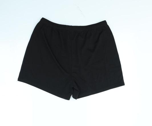 Shein Womens Black Bermuda Shorts Size XL