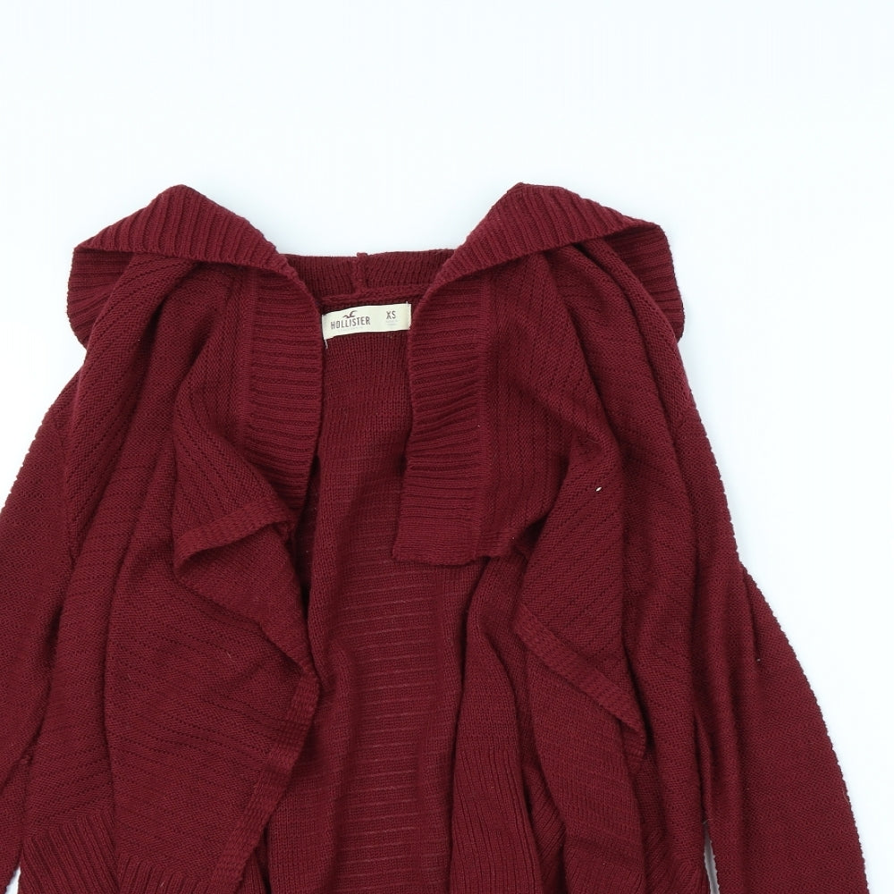 Hollister Womens Red Jacket Size XS