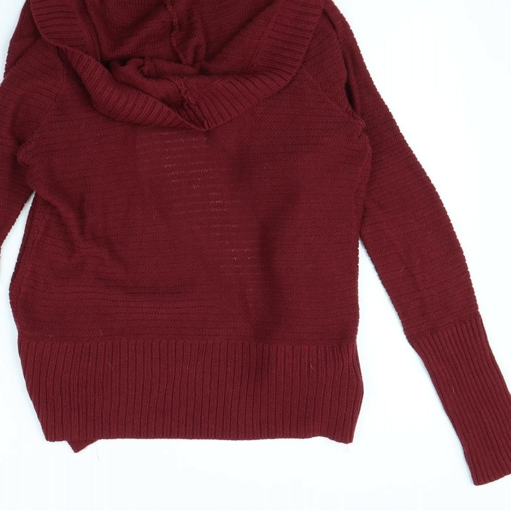 Hollister Womens Red Jacket Size XS