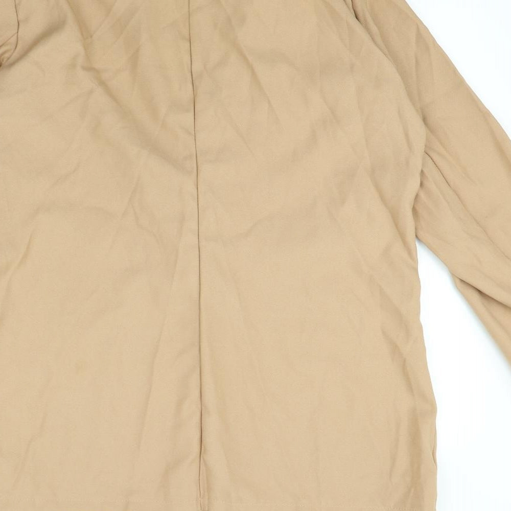 Preworn Womens Beige Jacket Size XL