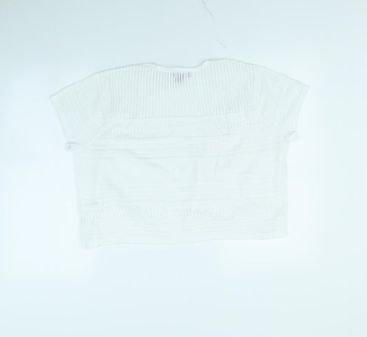 Primark Womens White Jacket Size M