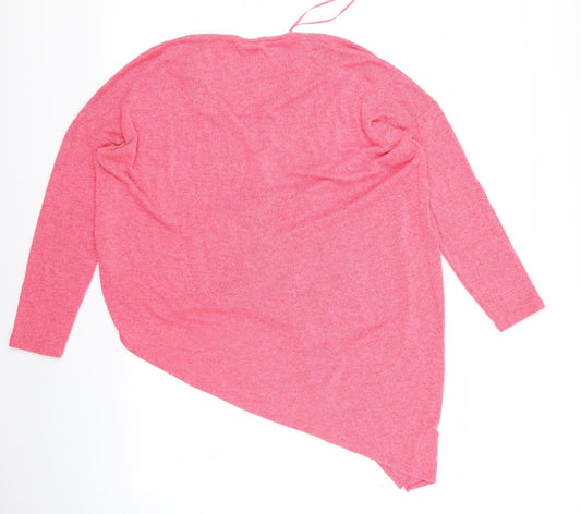 river iskand Womens Pink Cardigan Jumper Size 14