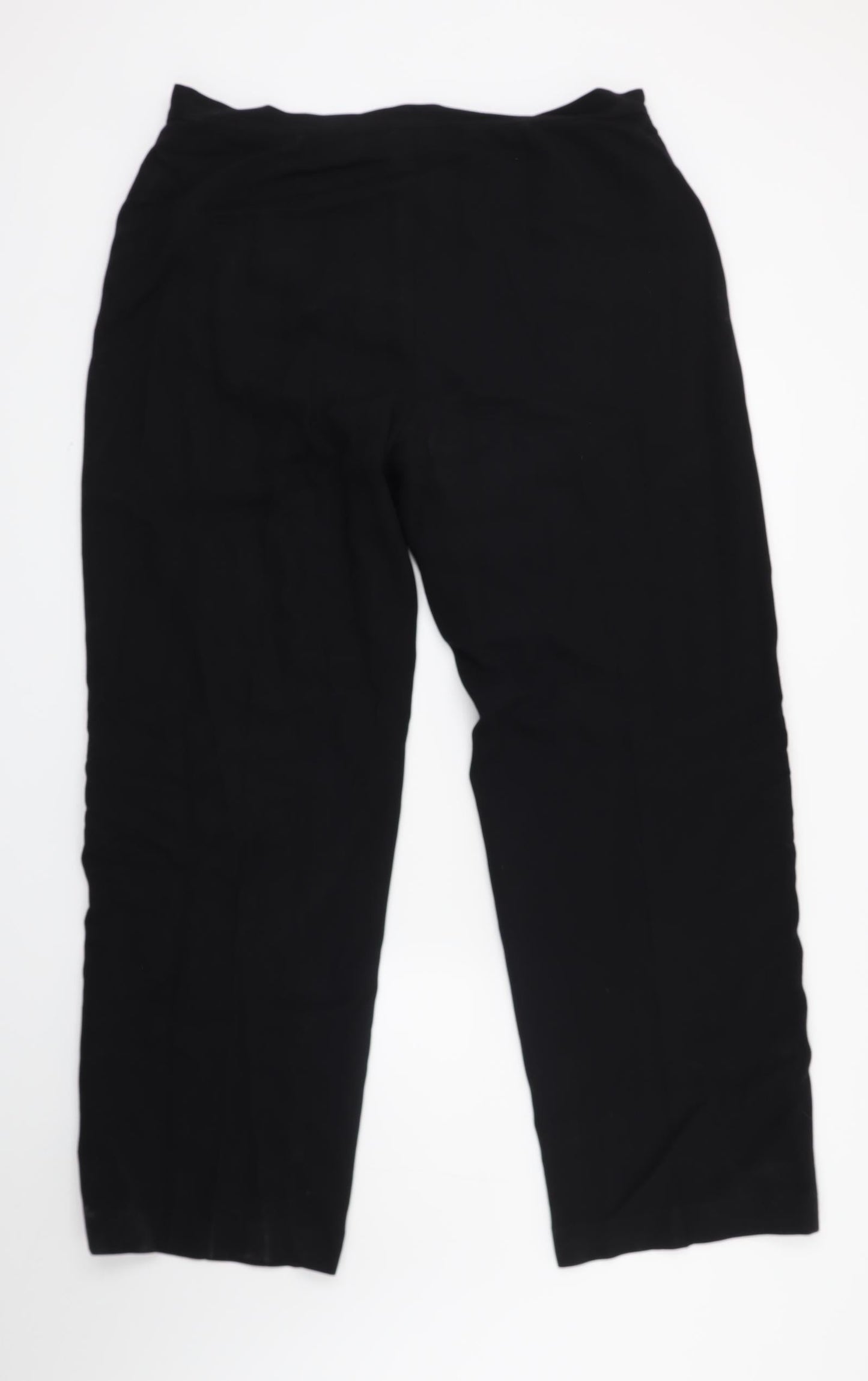 Paul Costelloe Womens Black Houndstooth Trousers