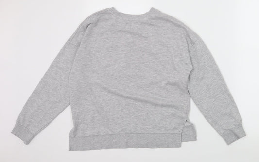 Time To Dream Girls Grey Solid Top Pyjama Top Size 8-9 Years - Love