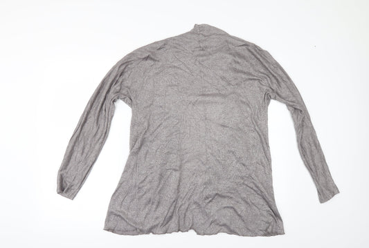 NEW YORK ITIMATES Womens Grey Cardigan Jumper Size M