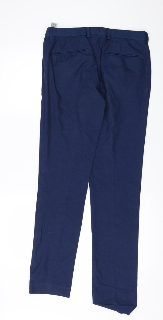 Topman Mens Blue Trousers Size 30 in L31 in