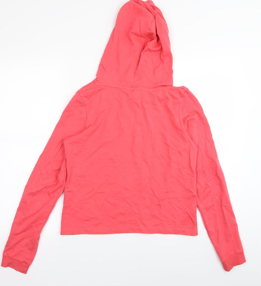 H&M Girls Pink Pullover Jumper Size 13-14 Years