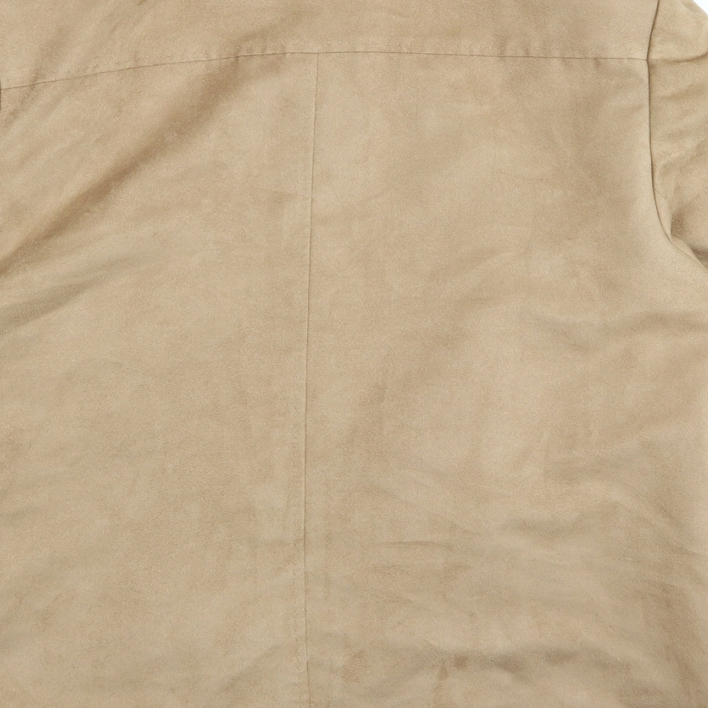 EWM Womens Beige Jacket Size 18