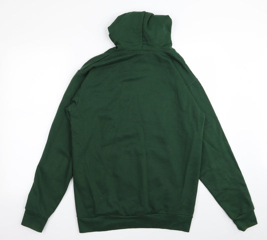 stars and stripes Mens Green Pullover Jumper Size M