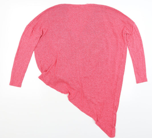 River Island Womens Pink Basic T-Shirt Size 6