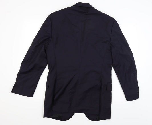 Lilla Moda Mens Blue Jacket Blazer Size 38