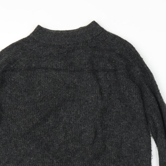 H&M Womens Grey Pullover Jumper Size S