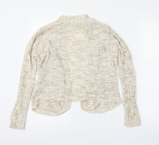 Alexara Womens Beige Cardigan Jumper Size M
