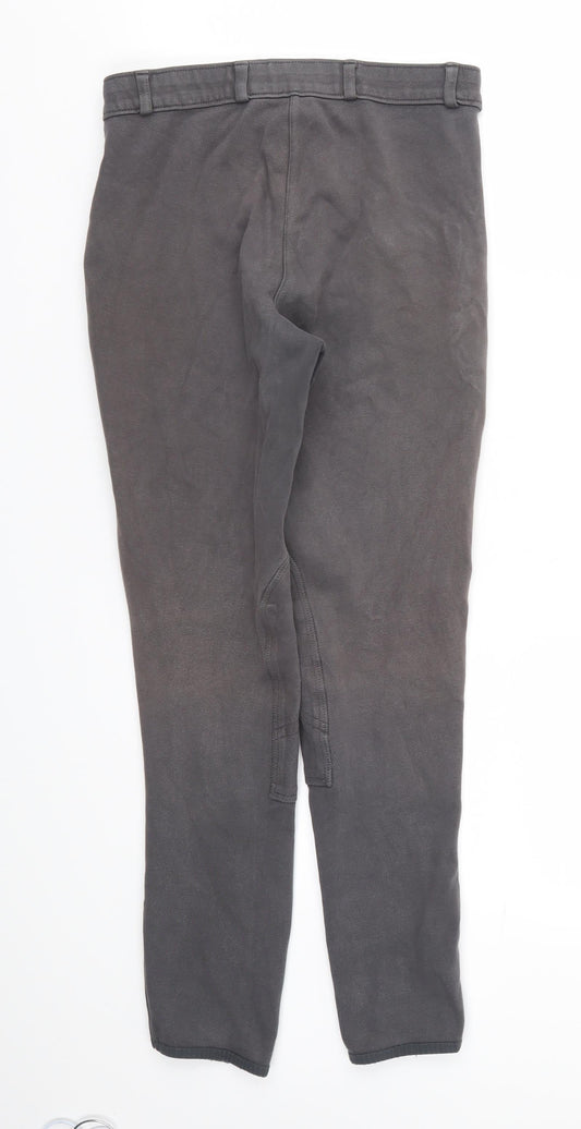 Preworn Womens Grey Trousers Size 26 in L27 in