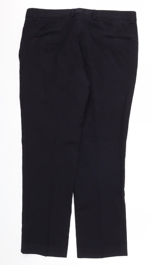 Preworn Mens Blue Trousers Size 34 L29 in