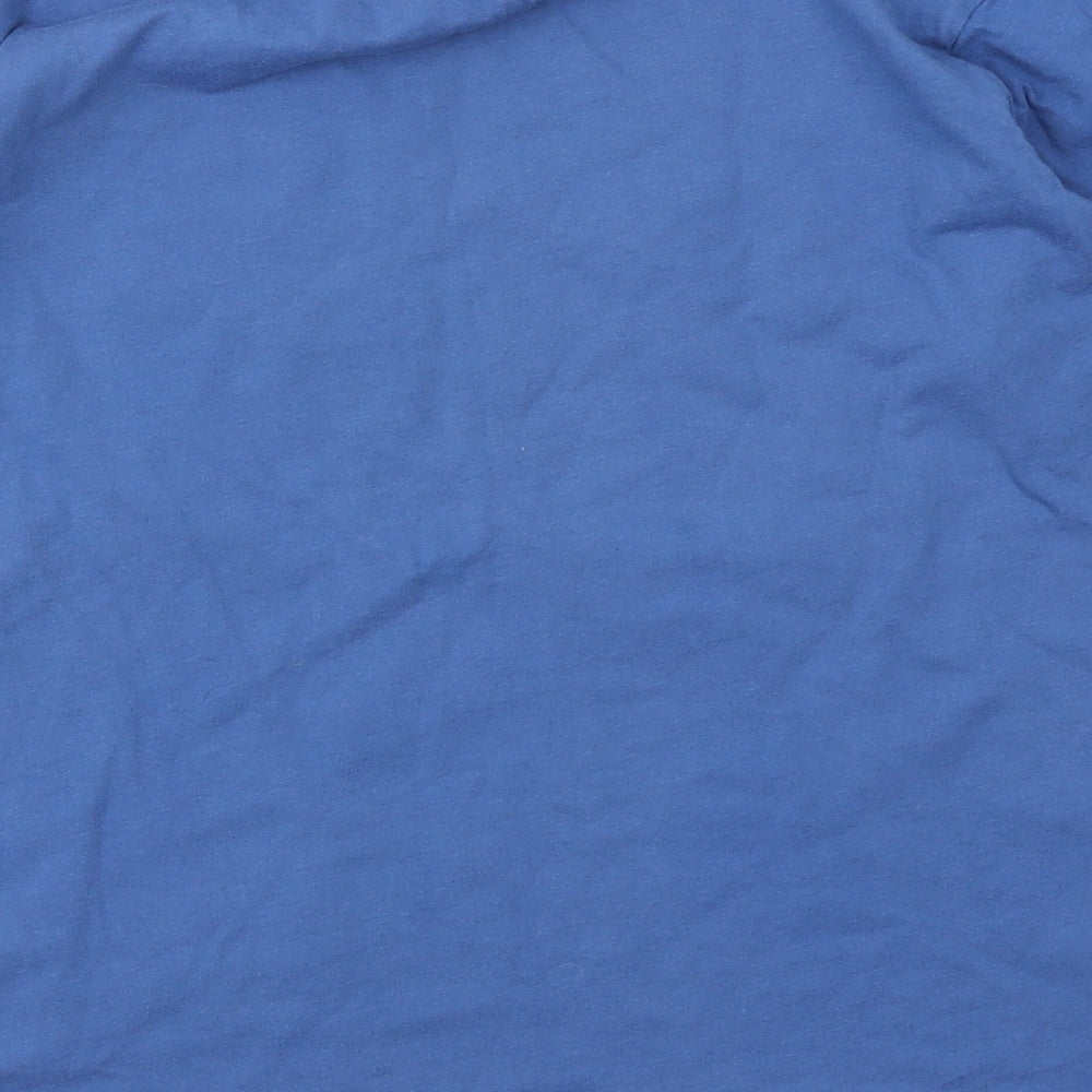NEXT Boys Blue Animal Print Basic T-Shirt Size 9-10 Years