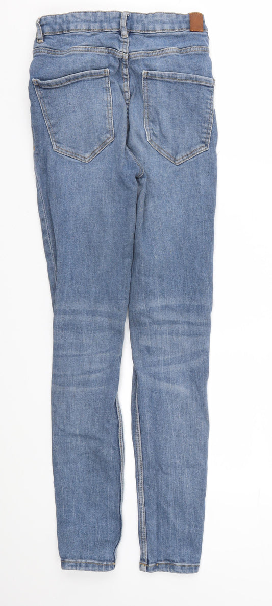 DENIM Womens Blue Skinny Jeans Size 26 in L26 in