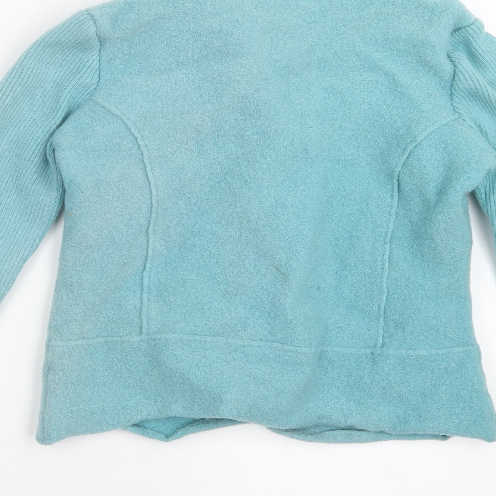 Bianca Womens Blue Jacket Size 10