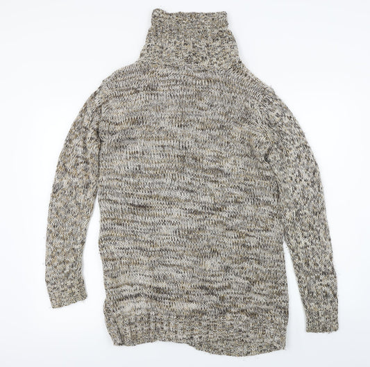 Preworn Womens Beige Cardigan Jumper Size S