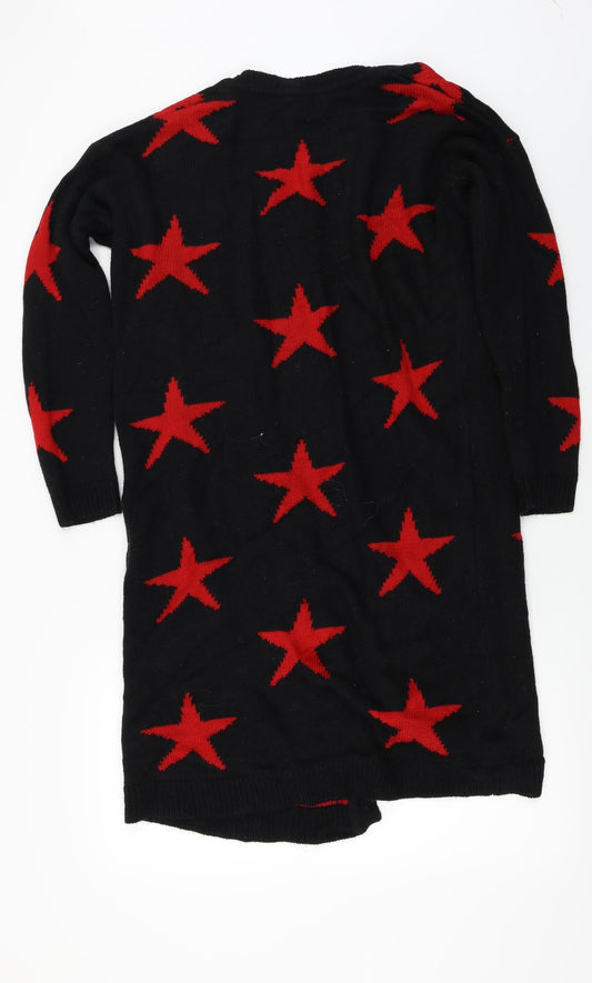 QED London Womens Black Cardigan Jumper Size S