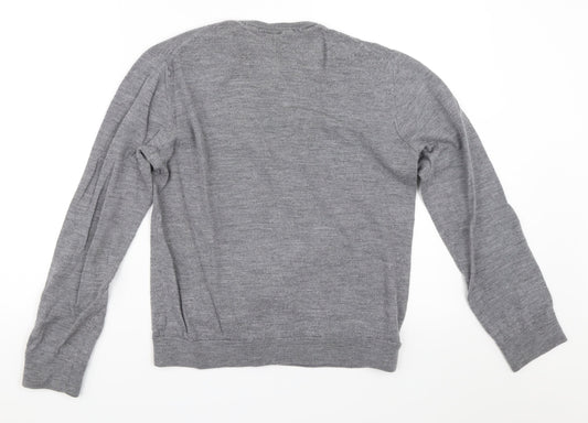 Freesoul Womens Grey Pullover Jumper Size S