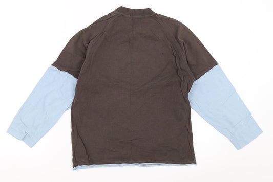 Timberland Boys Brown Basic T-Shirt Size 8 Years