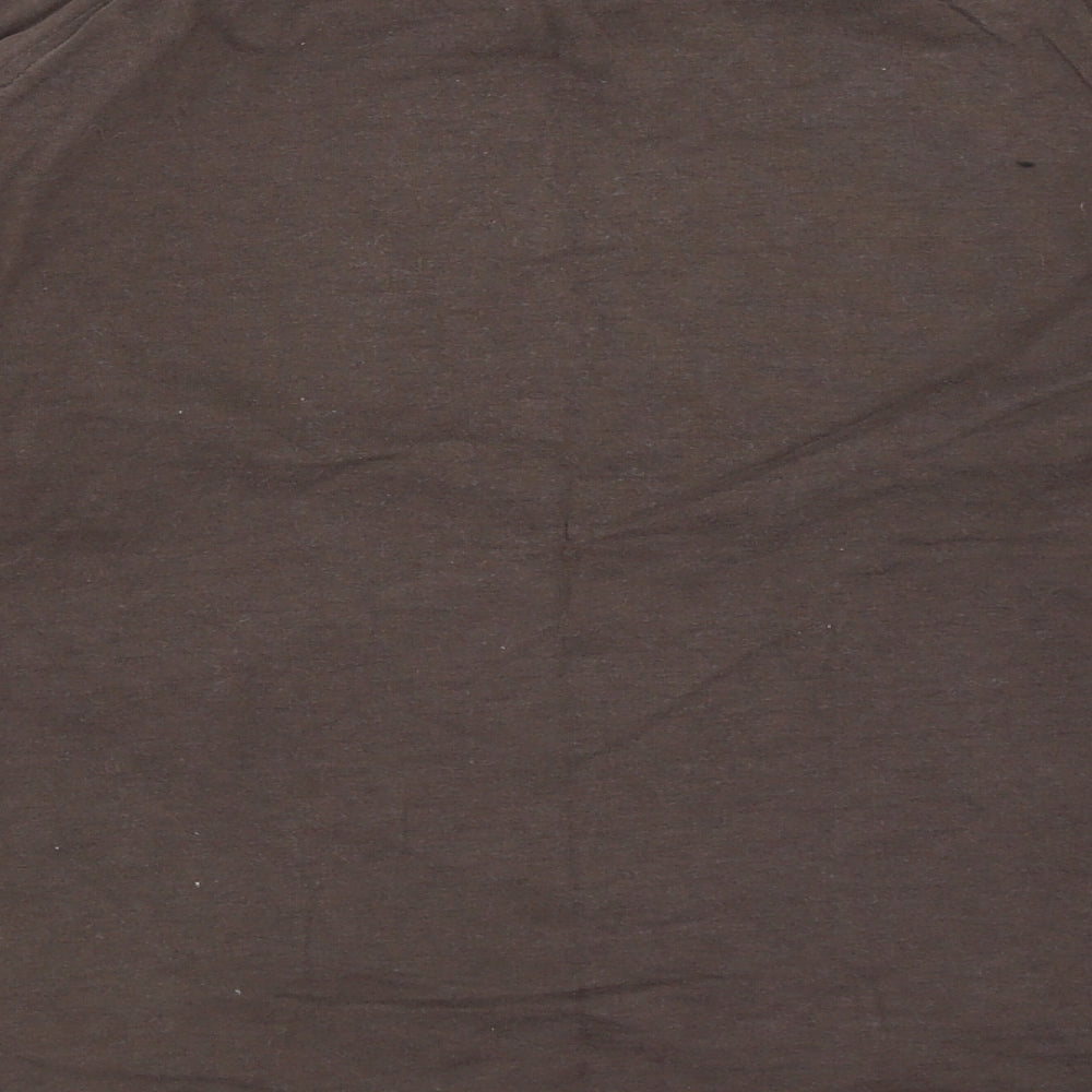 Timberland Boys Brown Basic T-Shirt Size 8 Years