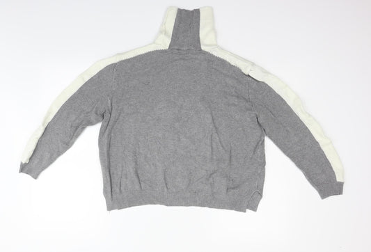 Marks and Spencer Womens Grey Pullover Jumper Size XL