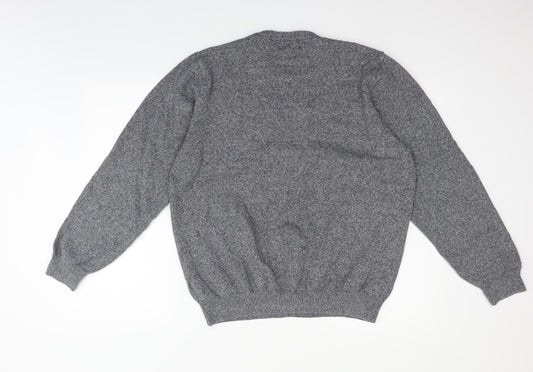 Marks and Spencer Mens Grey Pullover Jumper Size XL