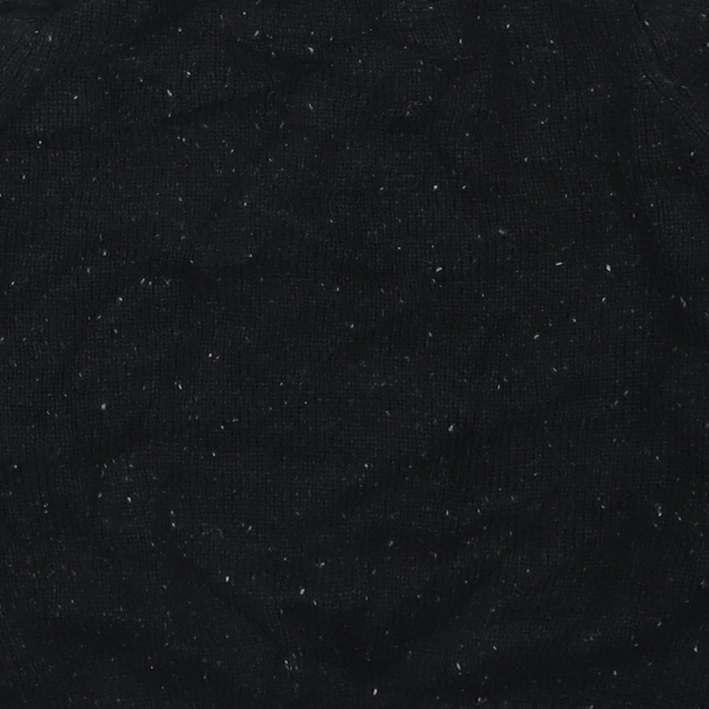 George Boys Black Pullover Jumper Size 6-7 Years