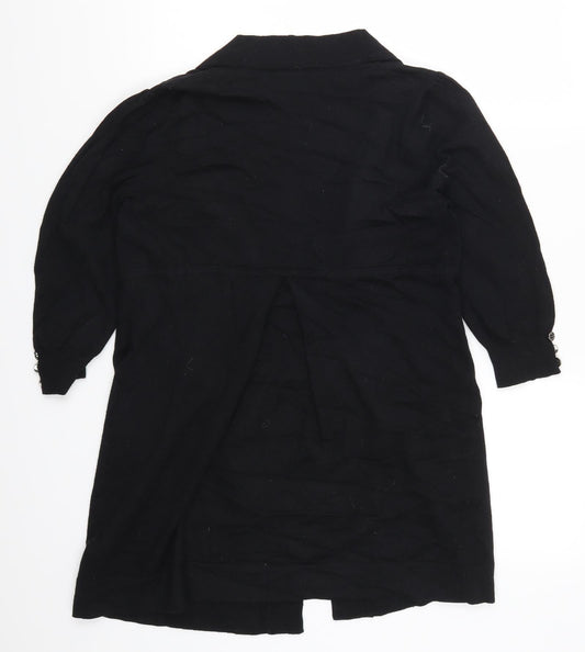 Wallis Womens Black Cardigan Jumper Size 8