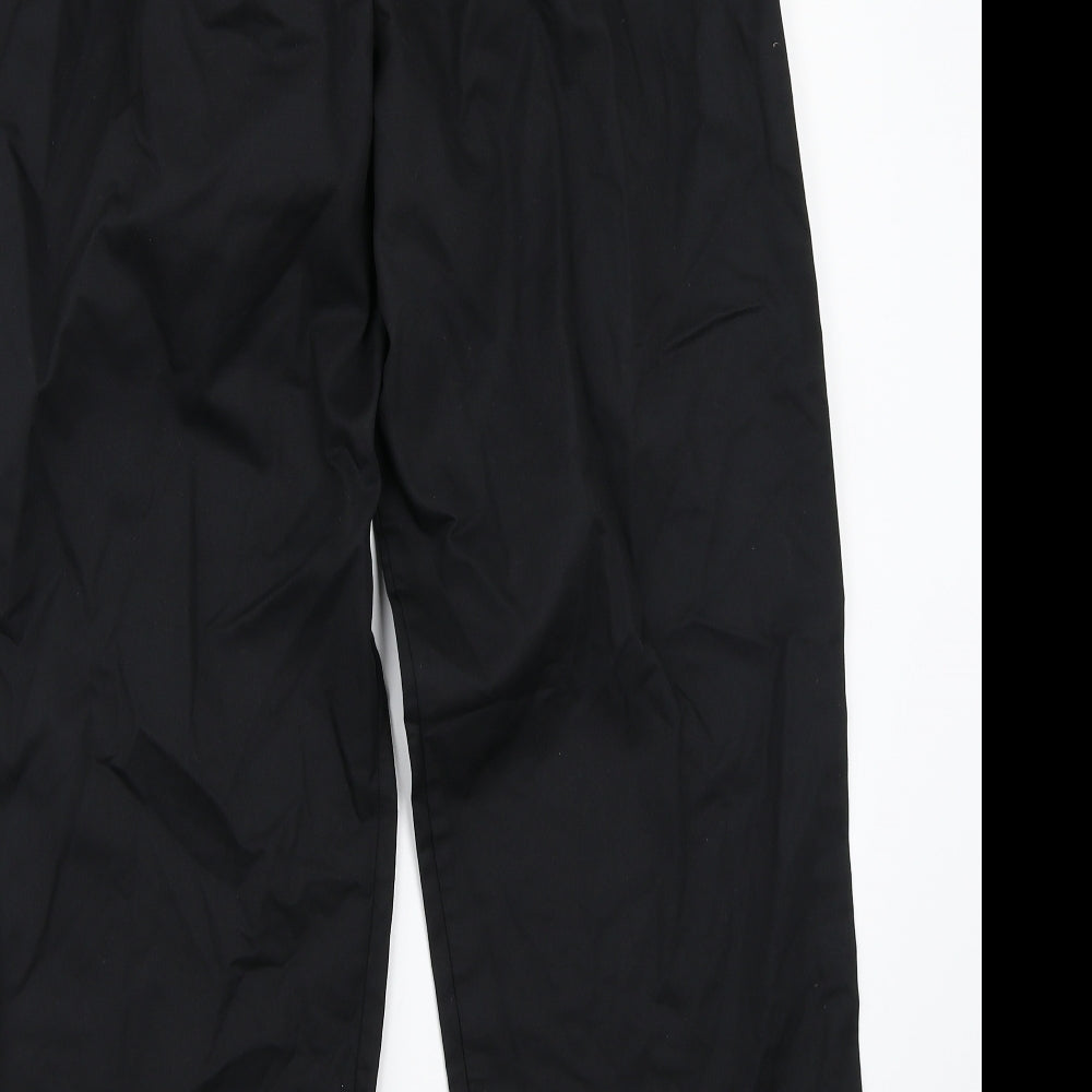 Imagework Womens Black Trousers Size L L30 in